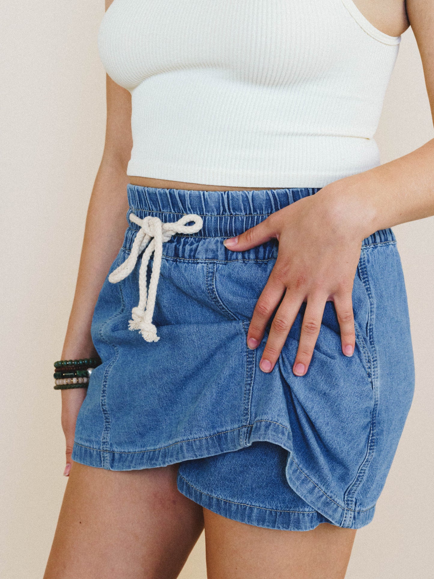 Kauai Skort - Denim