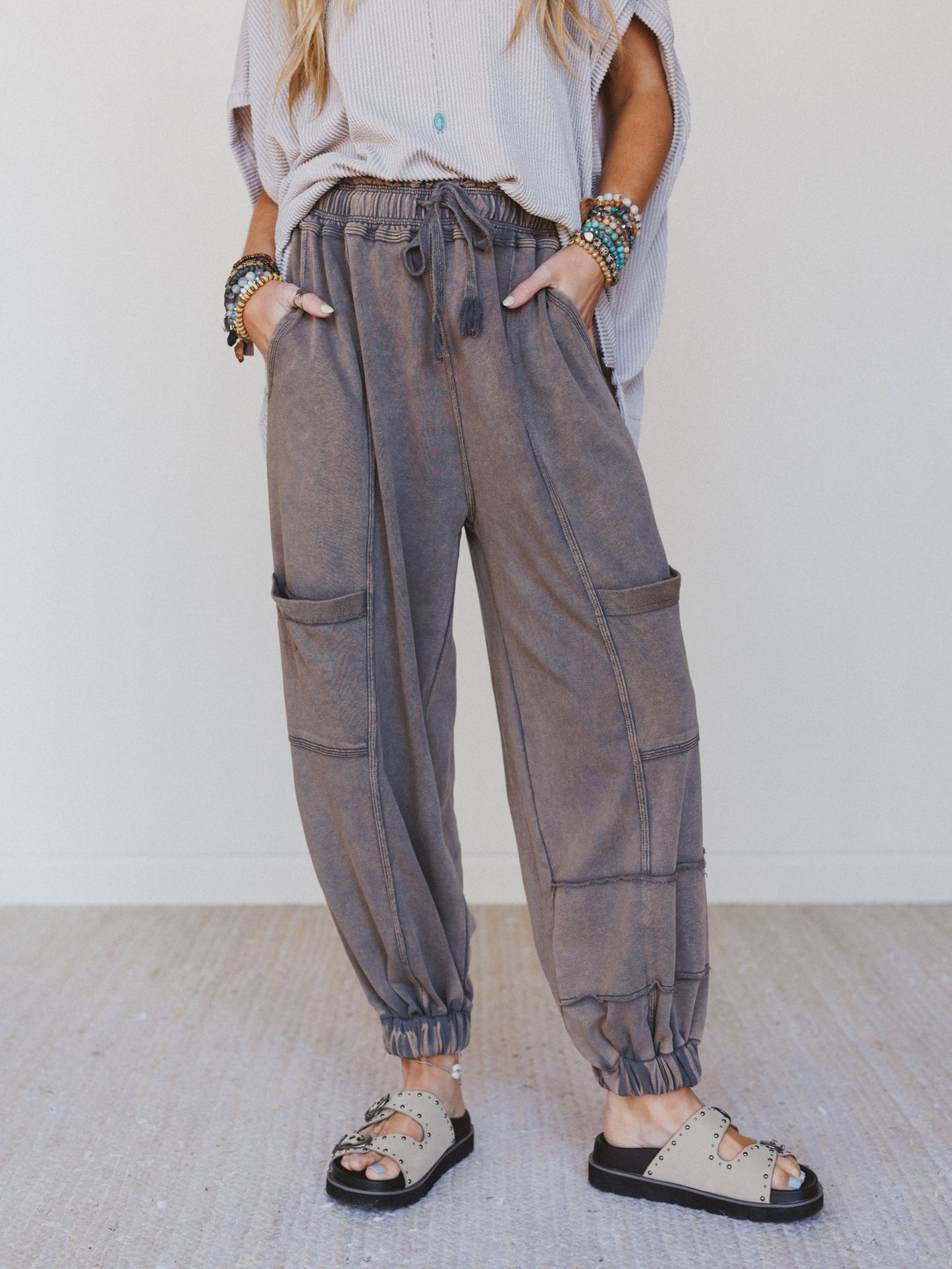 True To You Jogger Pant - Charcoal