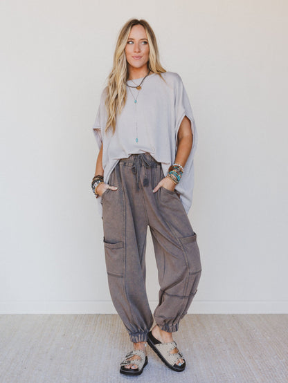 True To You Jogger Pant - Charcoal