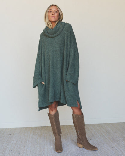 The Nest Hartlie Sweater Dress - Basil