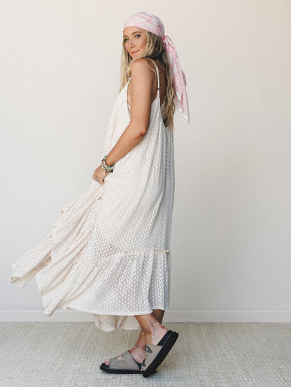 The Nest Breezy Days Maxi Dress - Taupe