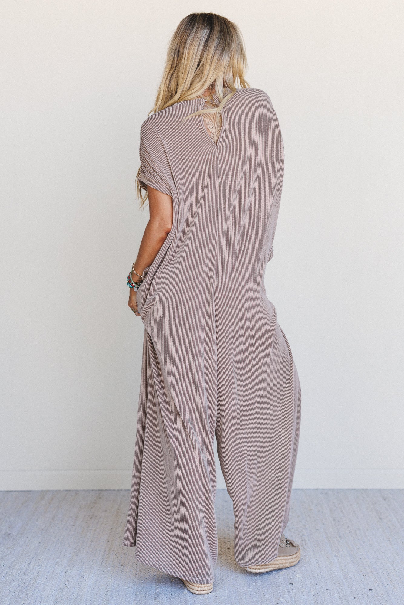 The Nest Moon Glow Jumpsuit - Acorn