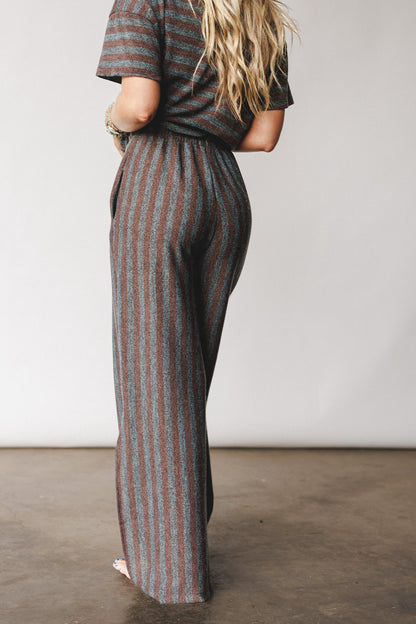 The Nest Ibiza Breeze Drawstring Pants - Mint Brown