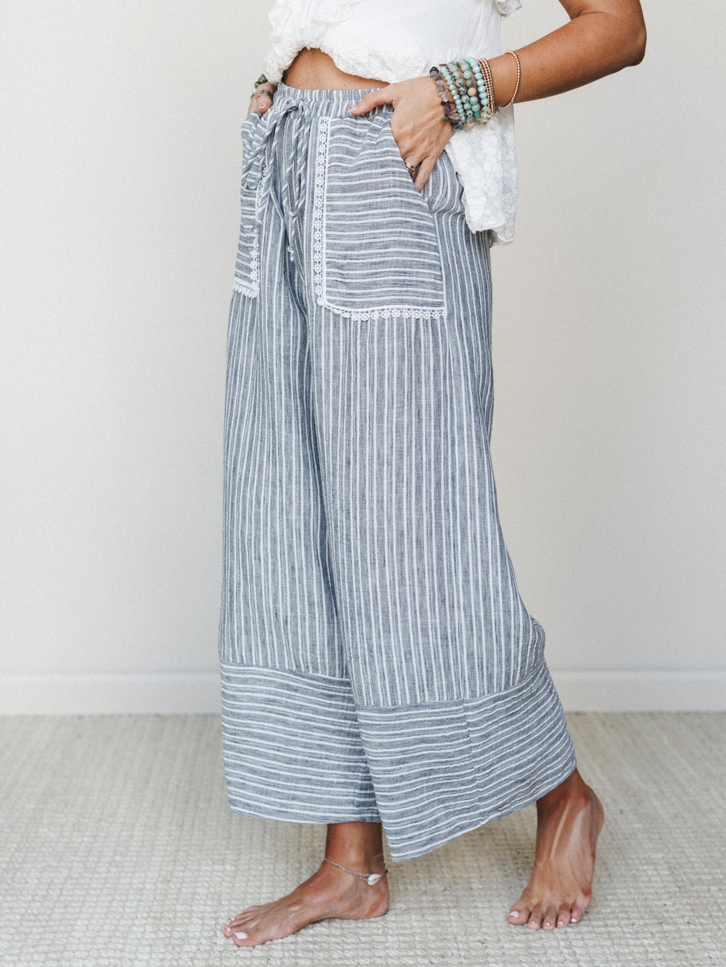 The Nest Easy Sunday Pants - Black
