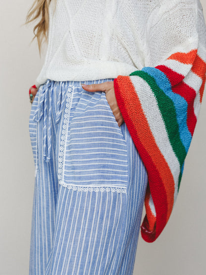 The Nest Easy Sunday Pants - Chambray