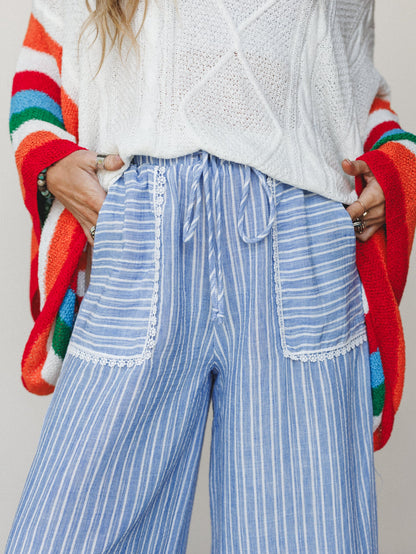 The Nest Easy Sunday Pants - Chambray