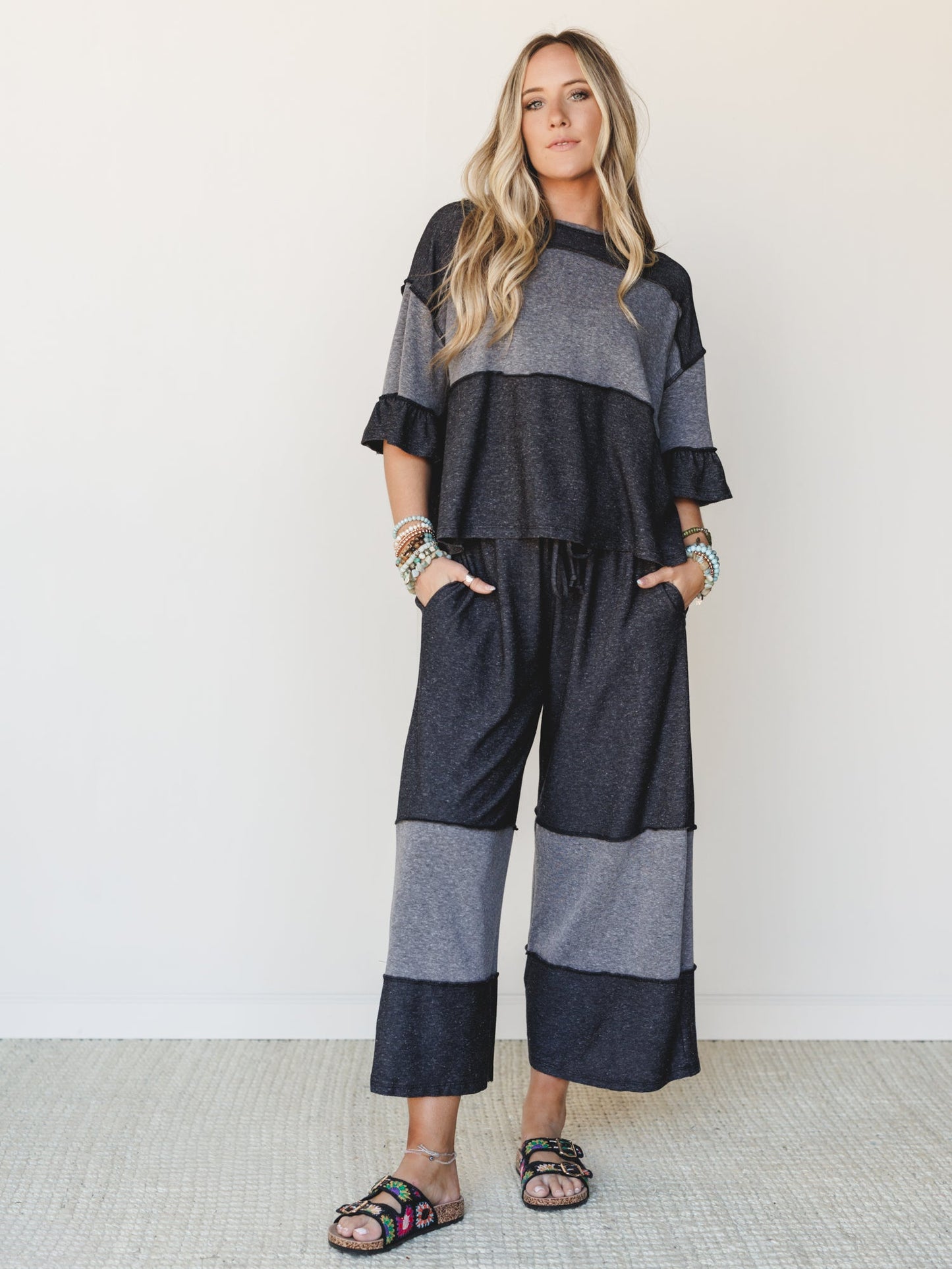 The Nest Soft Horizon Pant - Black