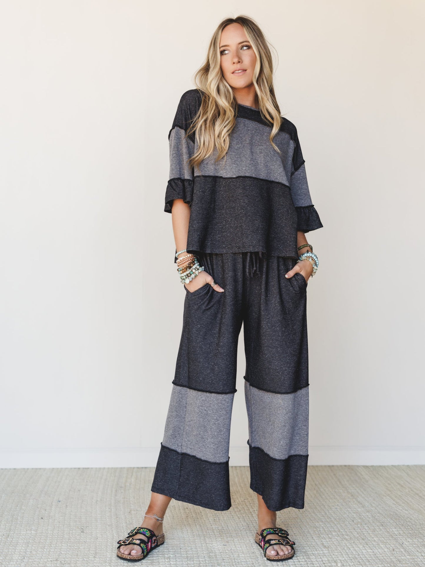 The Nest Soft Horizon Pant - Black