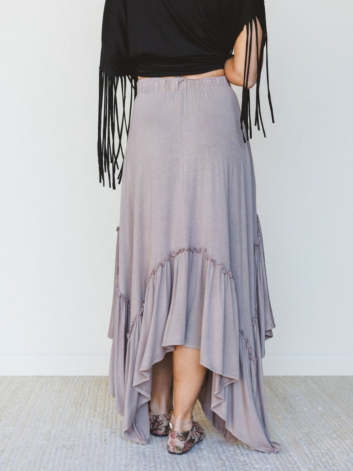 The Nest Forever Beauty Maxi Skirt - Mushroom