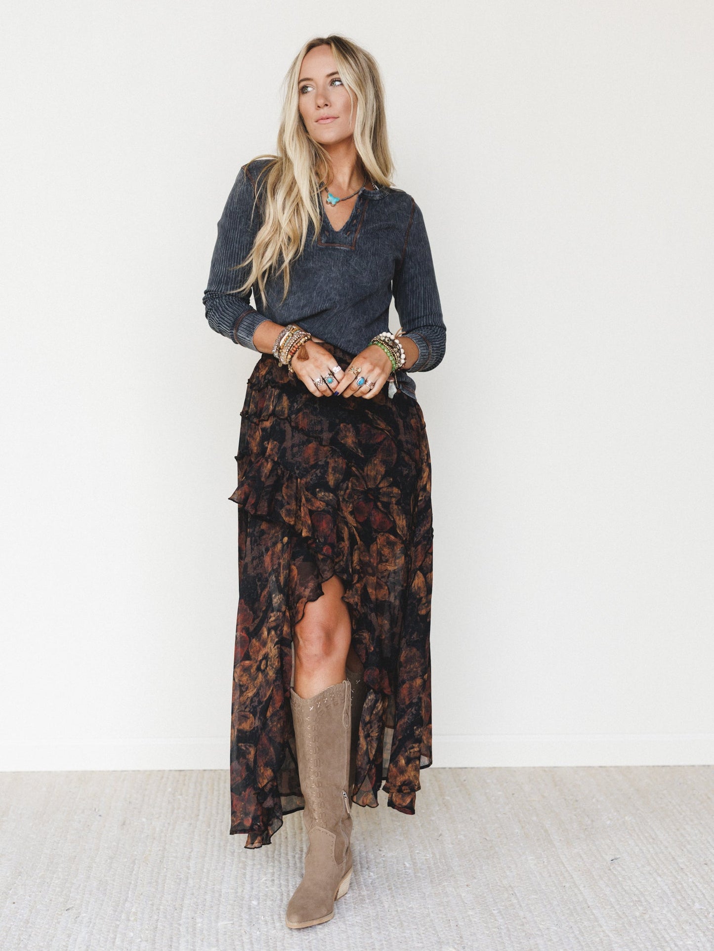 Frill Seeker Skirt - Black