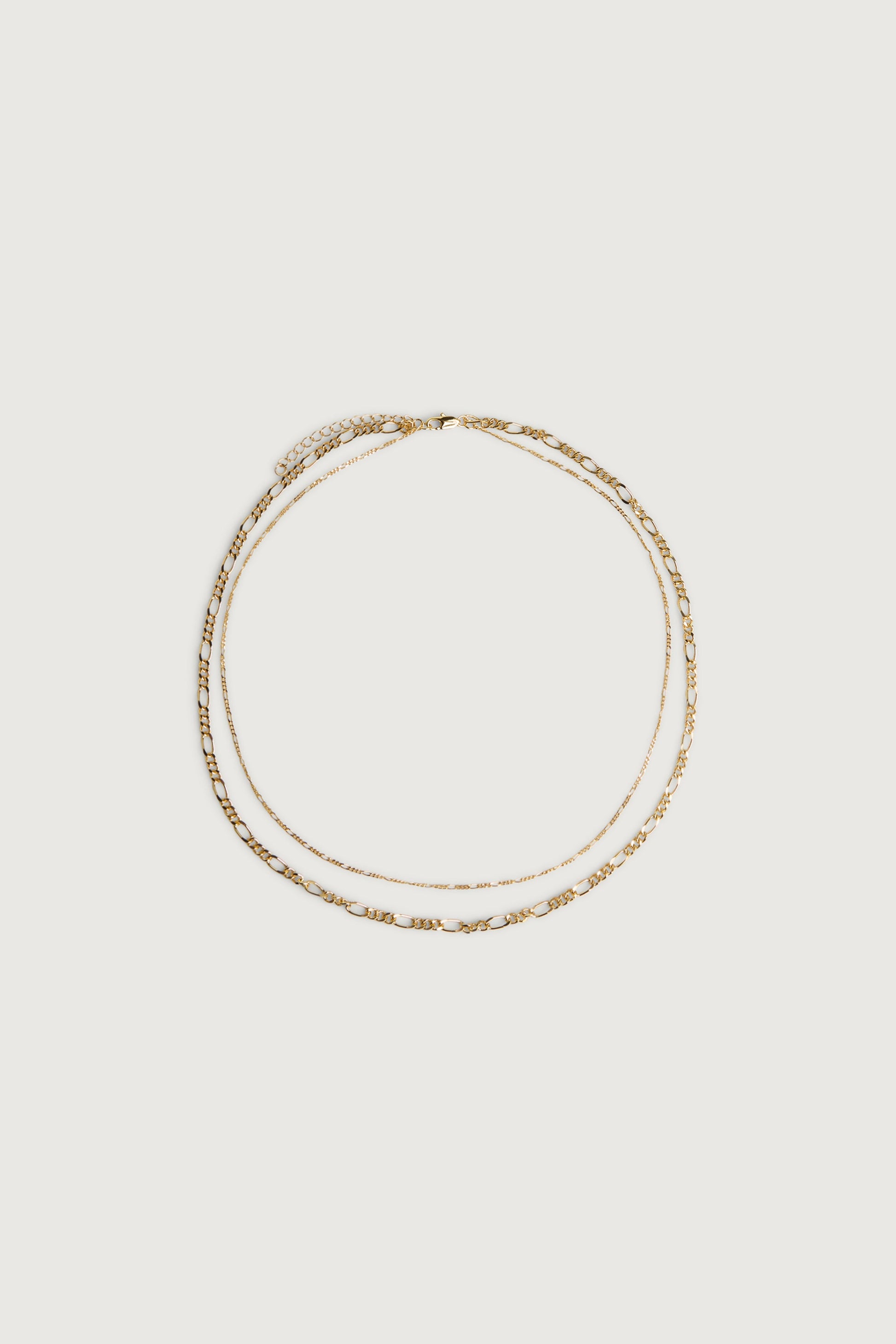 LAYERED FIGARO NECKLACE