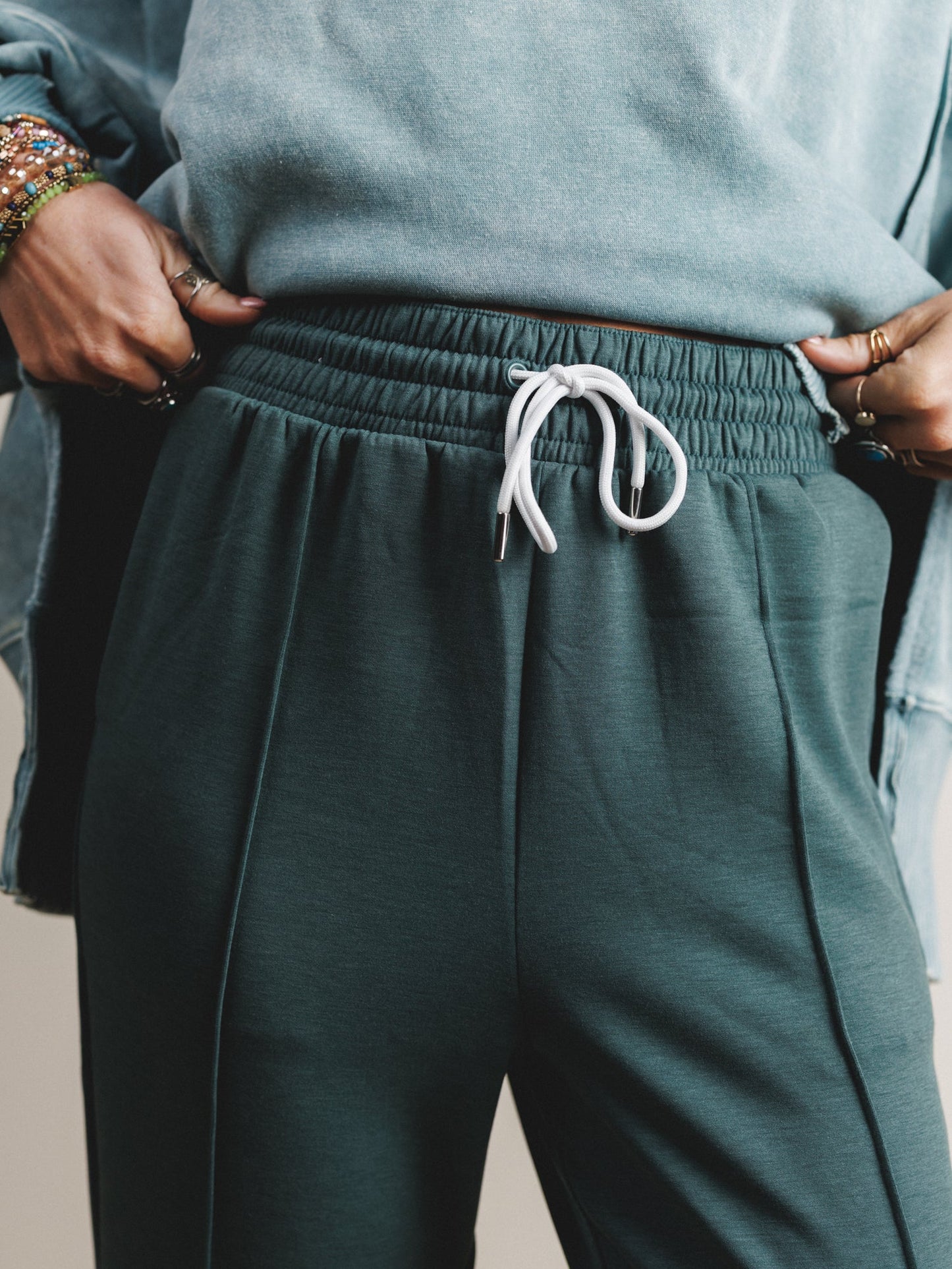 Pure Comfort Jogger Sweatpants - Ash Jade