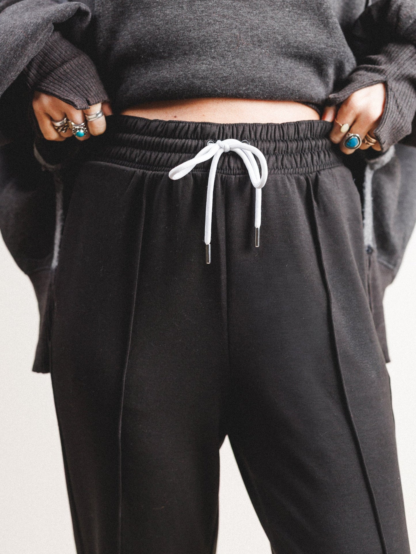 Pure Comfort Jogger Sweatpants - Black
