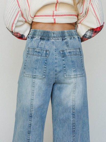 Till Dawn Pants - Light Denim
