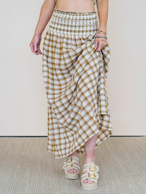 Journey Home Maxi Skirt - Mocha