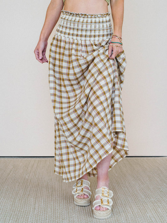Journey Home Maxi Skirt - Mocha