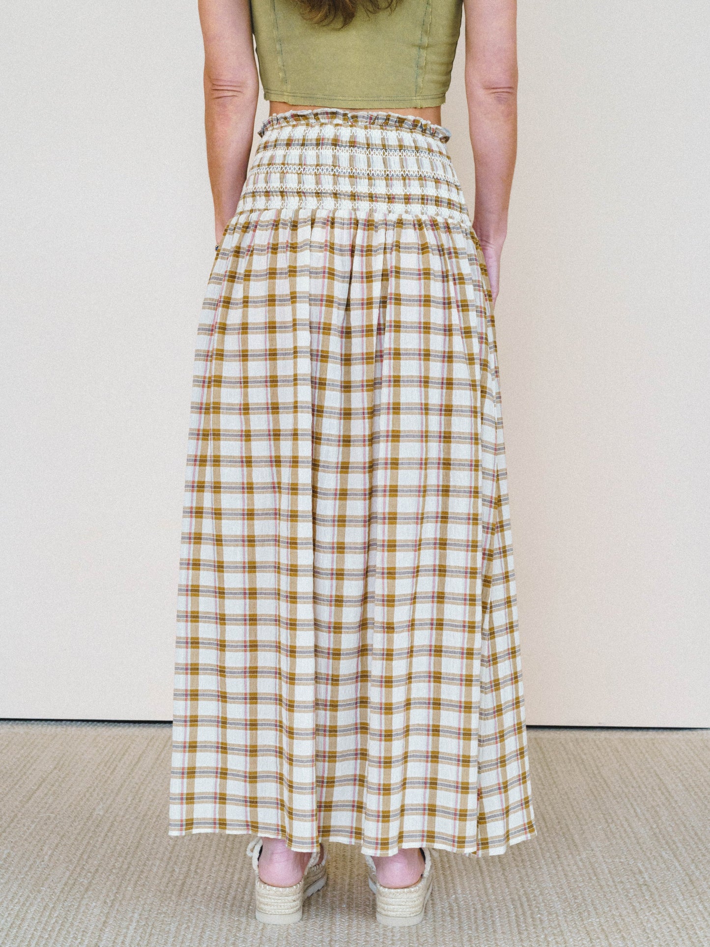 Journey Home Maxi Skirt - Mocha