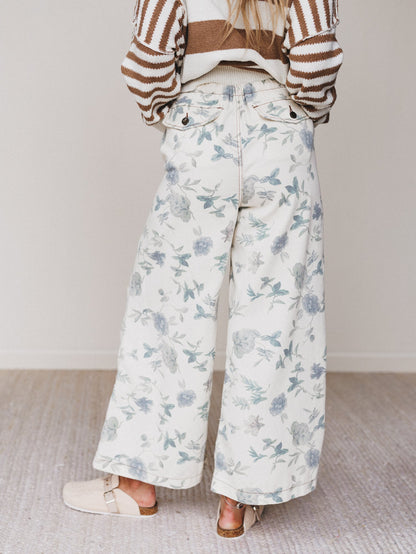 Softest Wild Wide Leg Pants - Cream