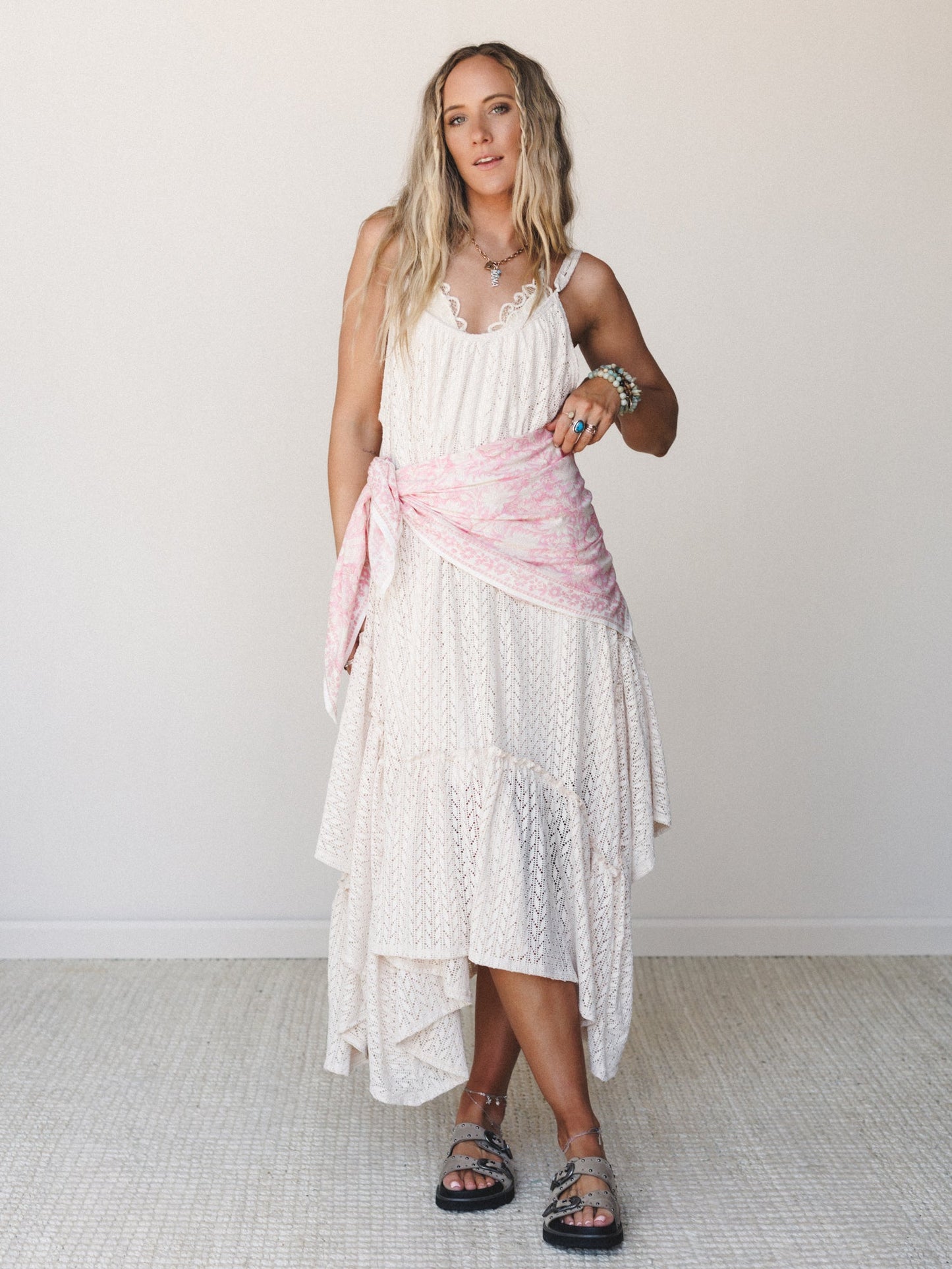 The Nest Breezy Days Maxi Dress - Taupe