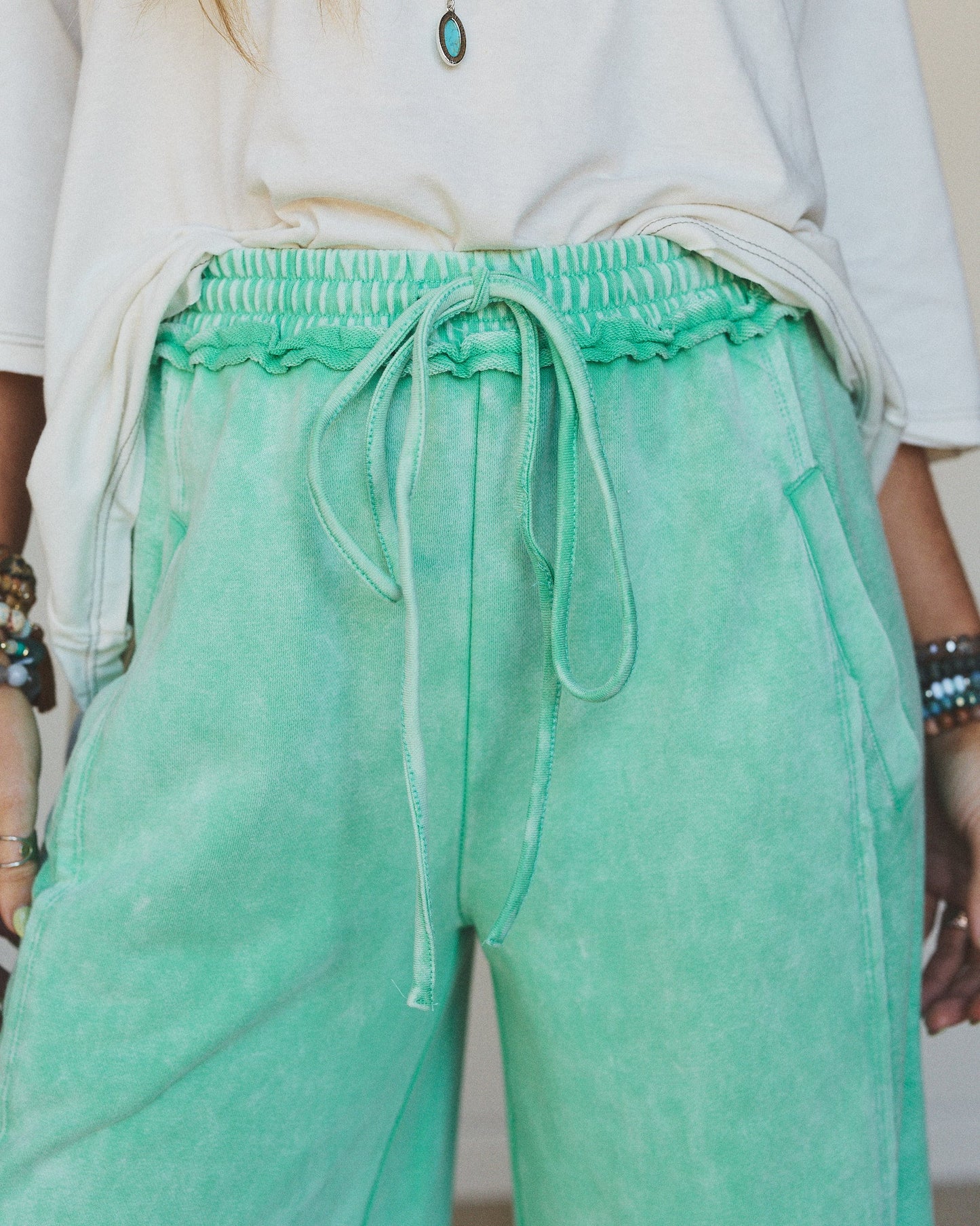 Hit the Mark Pants - Teal