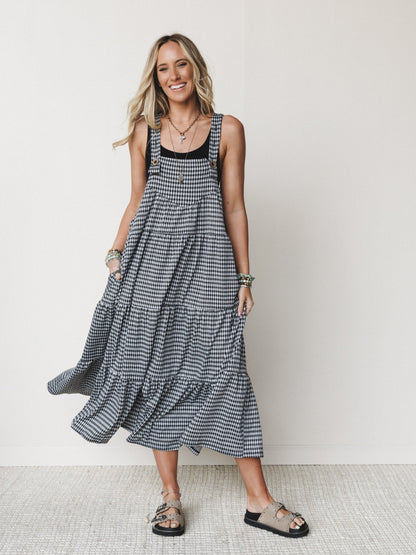 The Nest Under The Palms Dress - Black