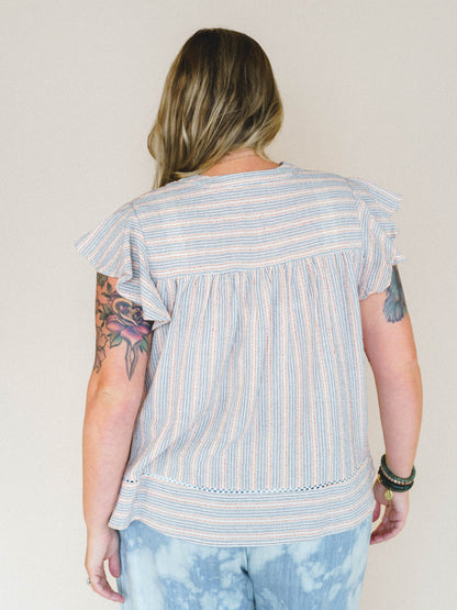 Meadow Sunrise Blouse
 - Denim