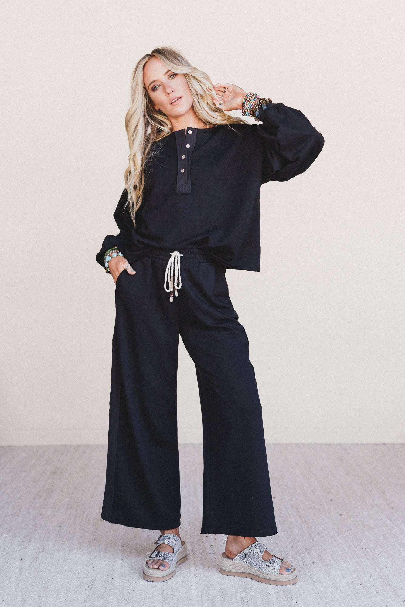 The Nest Laid Back Pants - Black