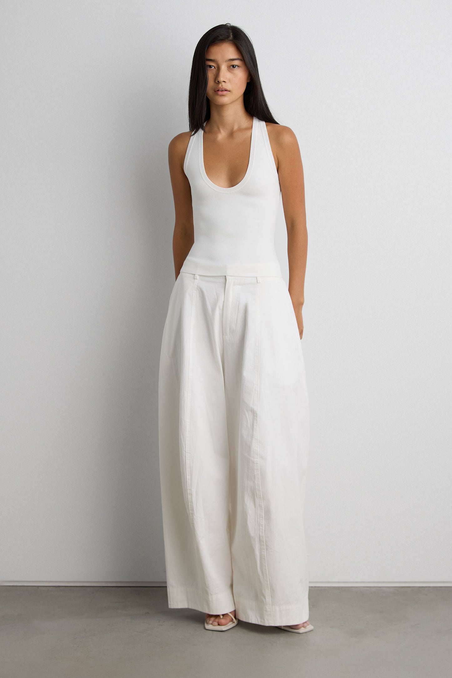 KNIT FORM RACERBACK TANK TOP
