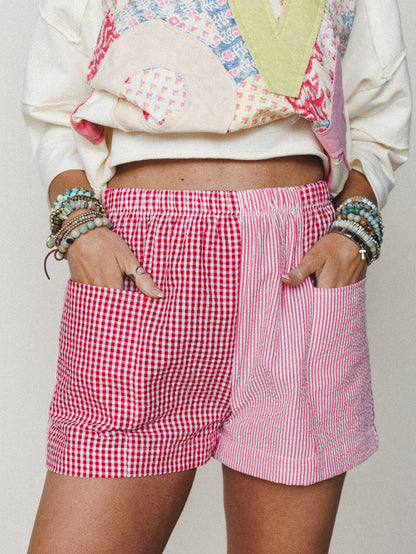 Spring Song Shorts - Red