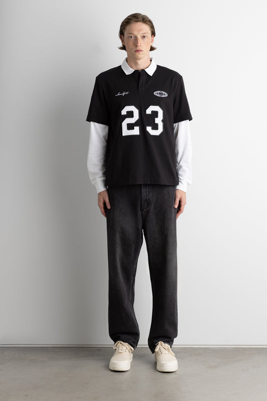 GRAPHIC RUGBY POLO SHIRT