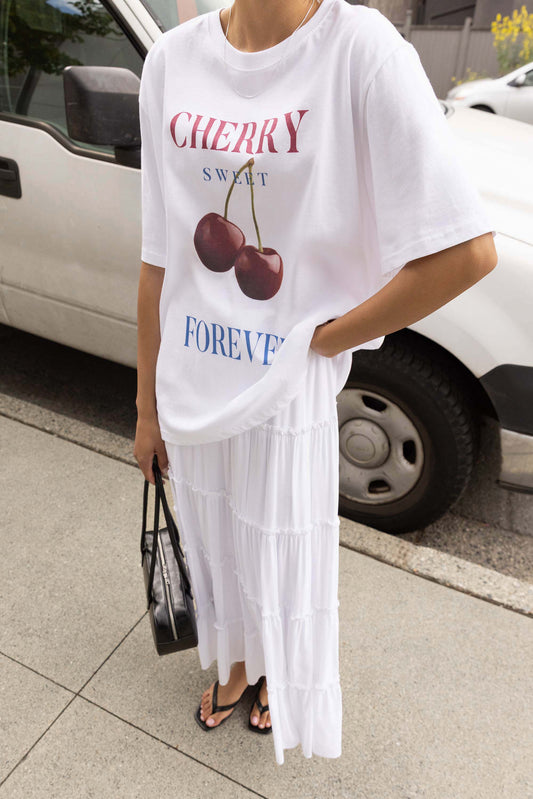 SWEET CHERRY GRAPHIC T-SHIRT