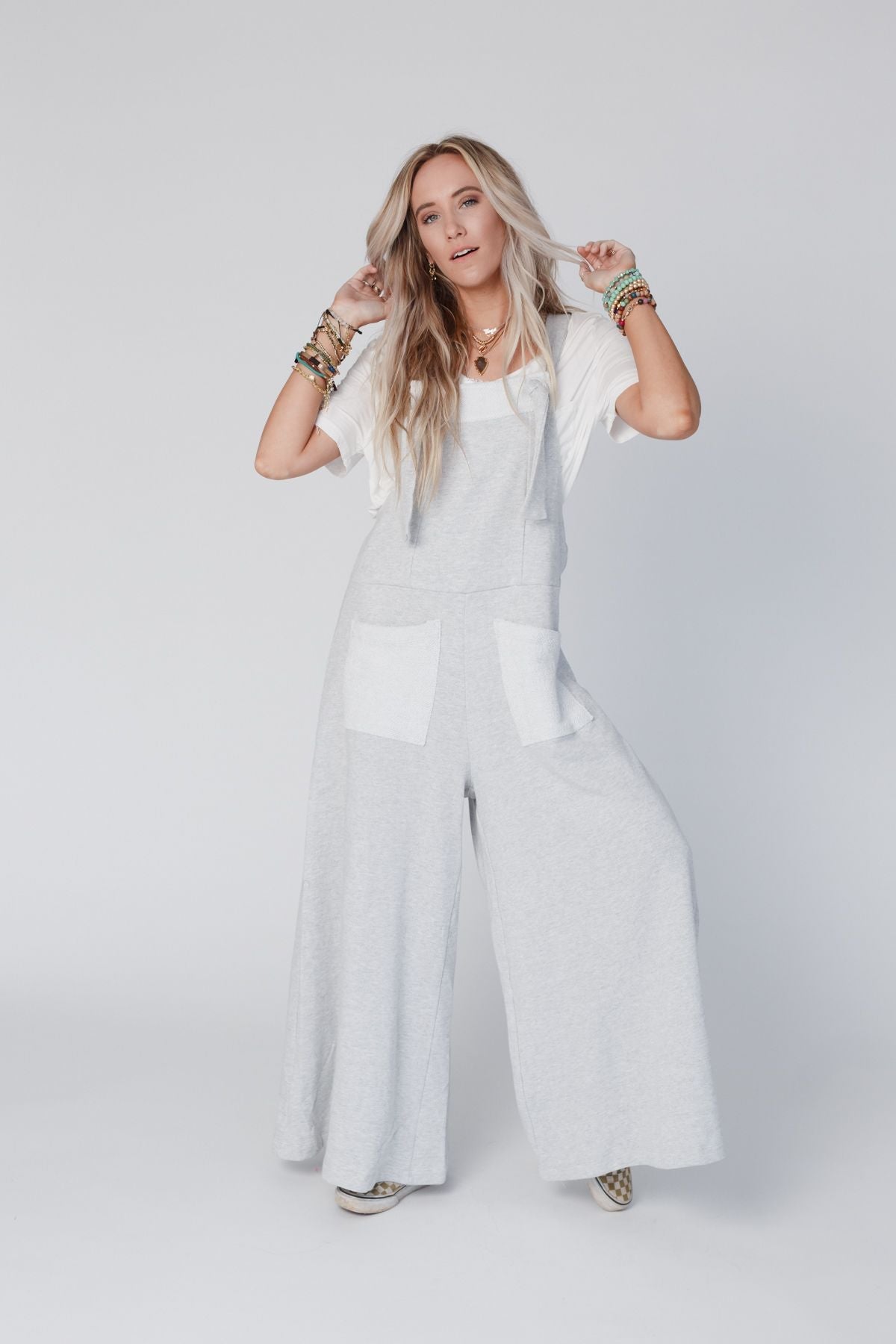 Jodi Jumpsuit - Light Gray