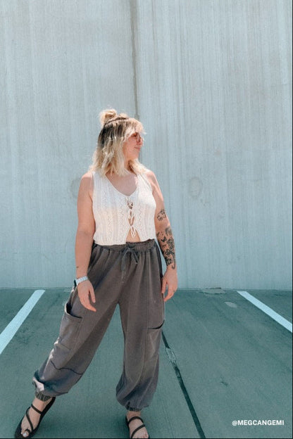 True To You Jogger Pant - Charcoal