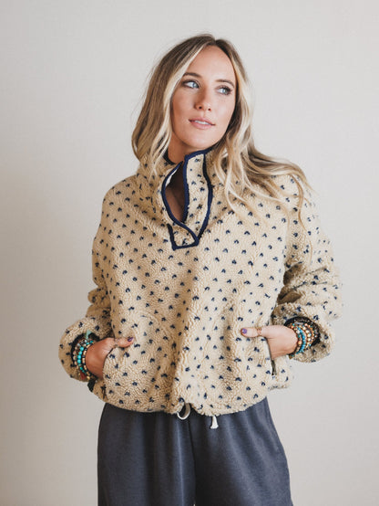 Cabin Casual Pullover - Navy