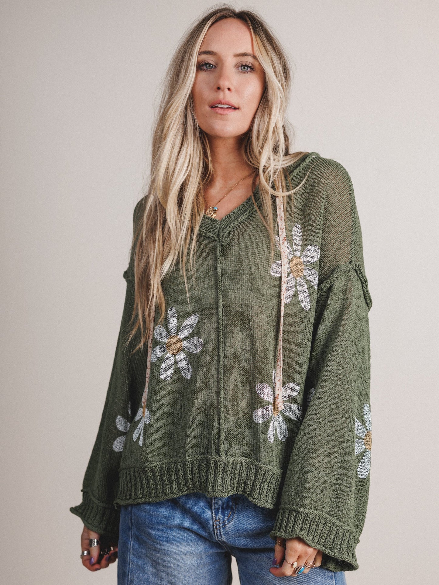 Sweet Meadows Sweater - Olive