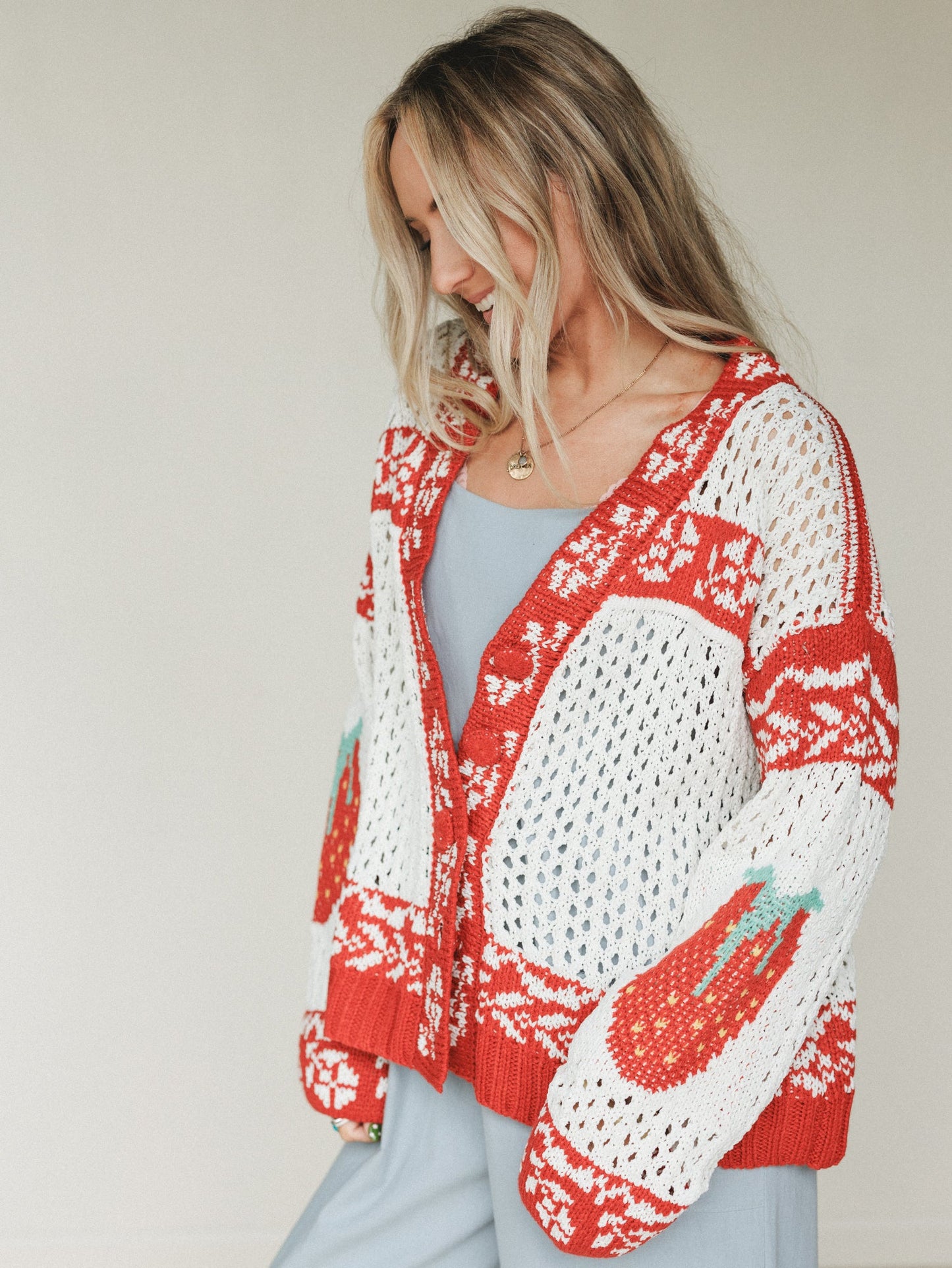 Love You Sweater - Red