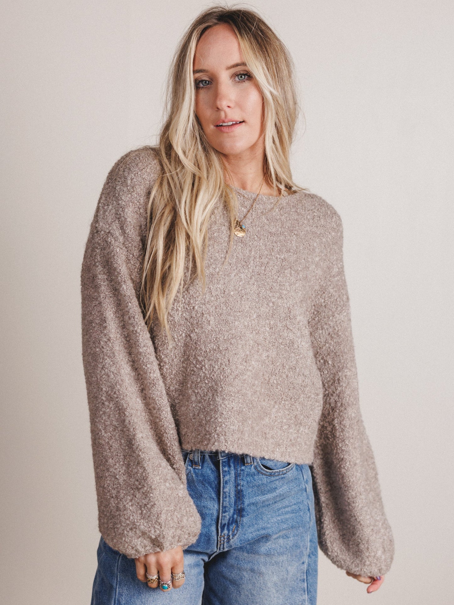 Sunday Loop Sweater - Mocha