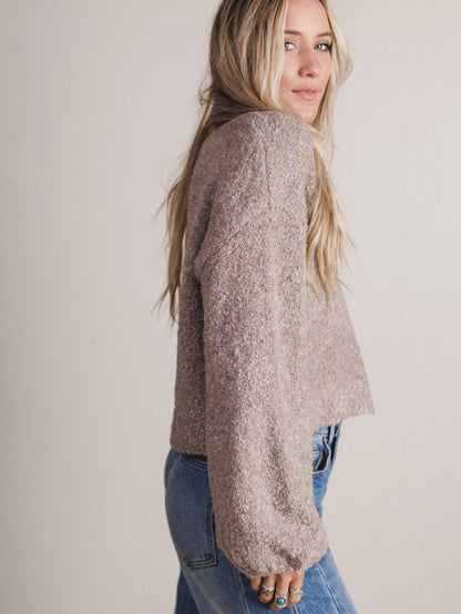 Sunday Loop Sweater - Mocha