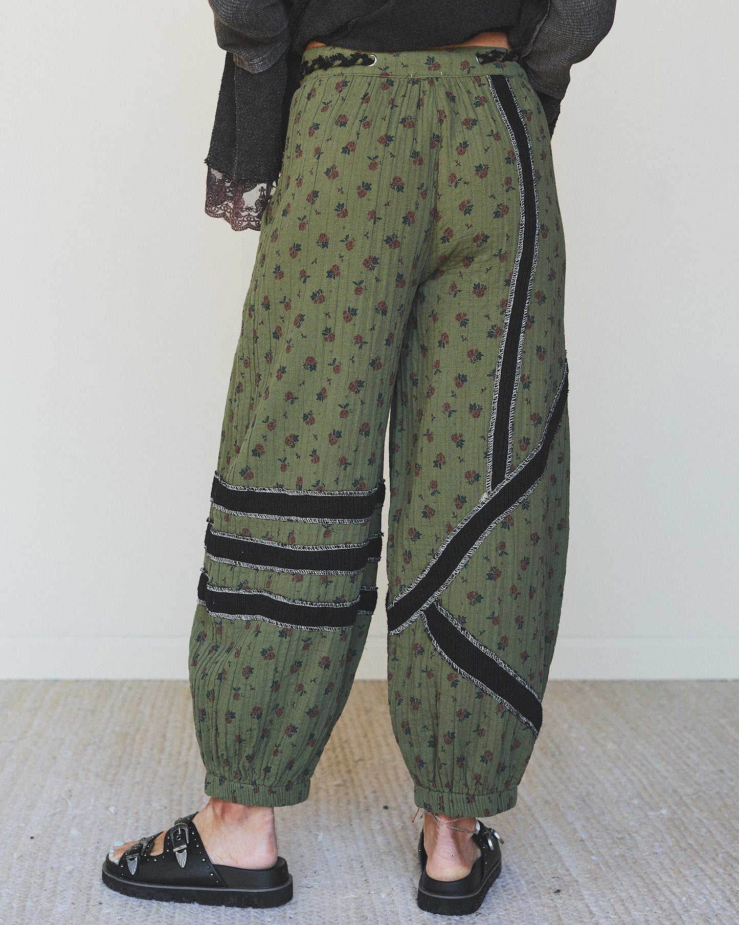 Star Child Pants - Moss Green