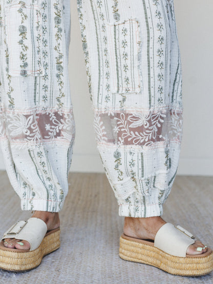 Calm Waves Pants - Natural