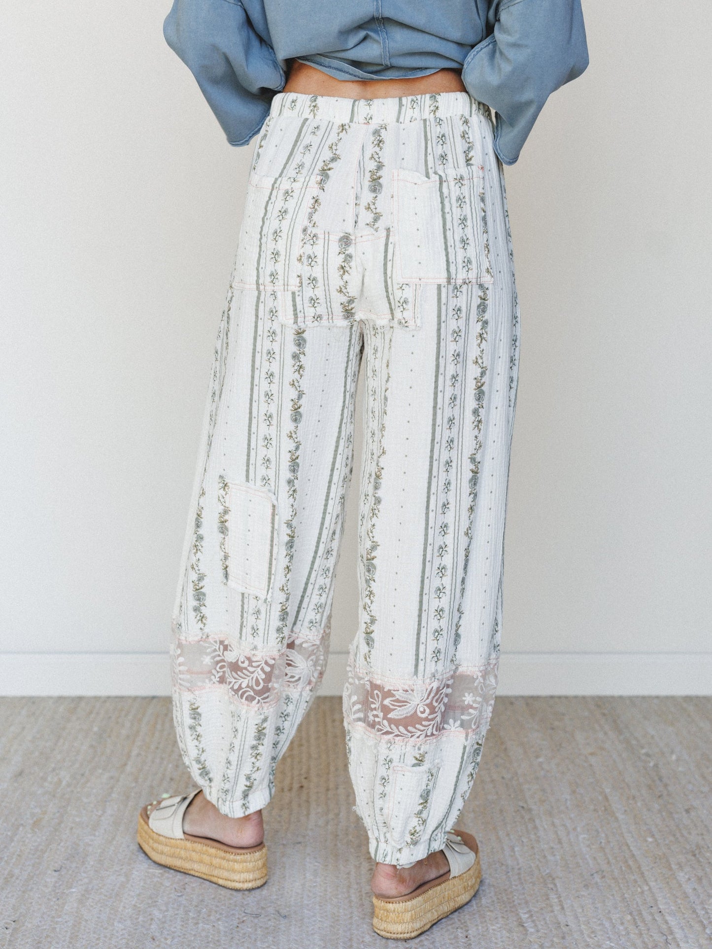 Calm Waves Pants - Natural