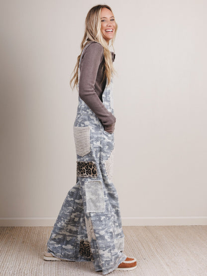Camo Calling Overalls - Almond Camo