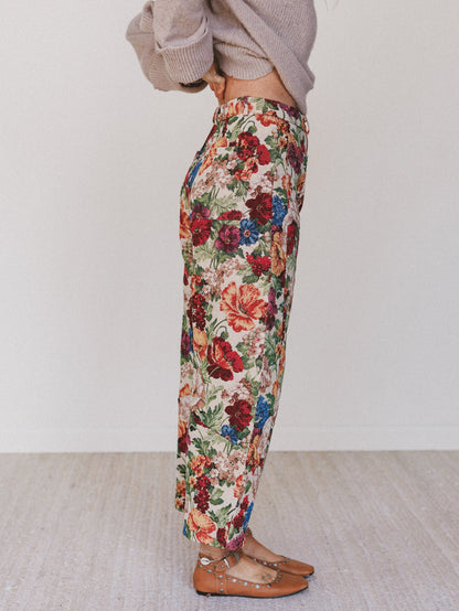 Rosy Drift Pants - Red