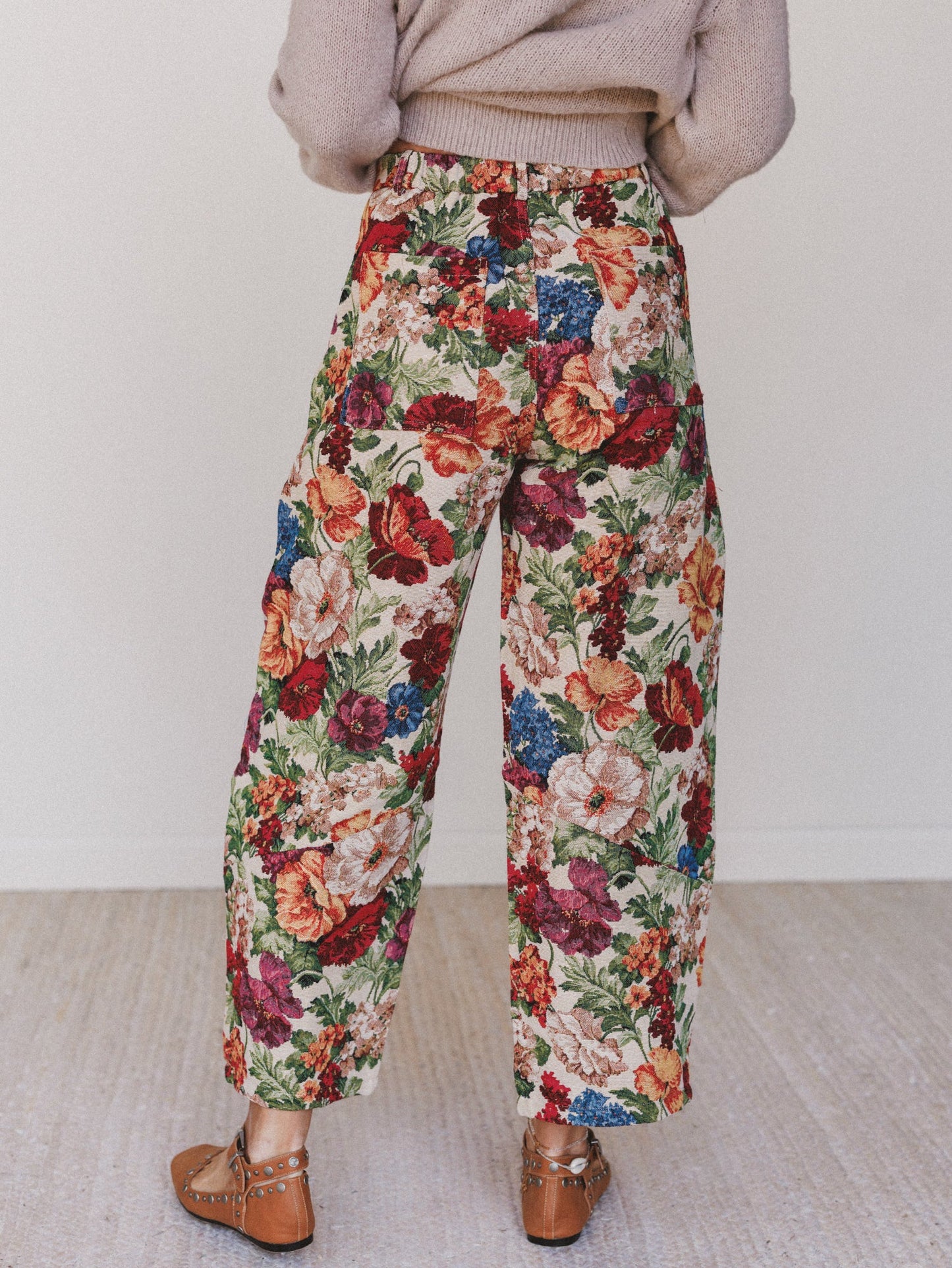 Rosy Drift Pants - Red