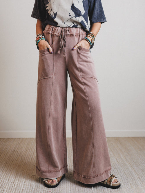 Soft Comfort Lounge Pants - Hazelnut