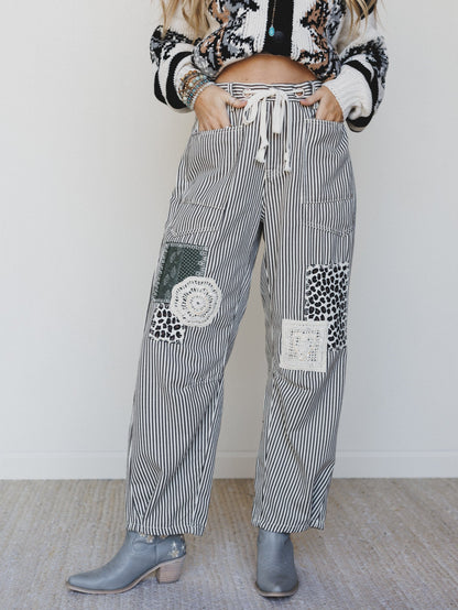 World Wide Pants - Choco Stripe
