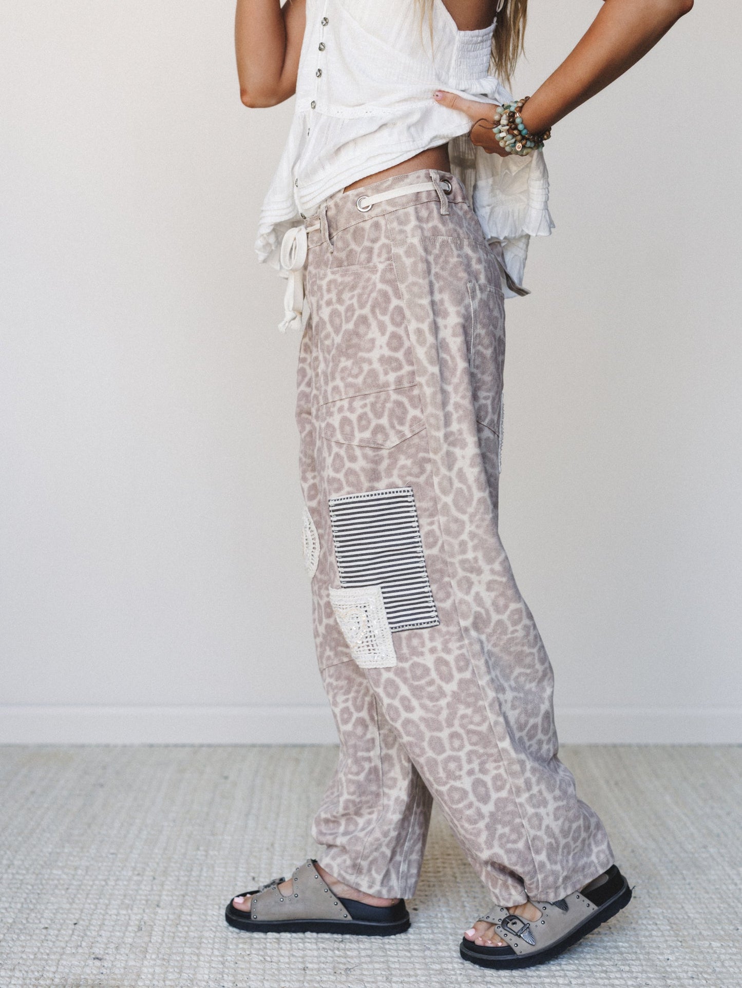 Wild Ways Pants - Leopard Multi