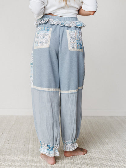 Dream Escape Pants - Ash Blue