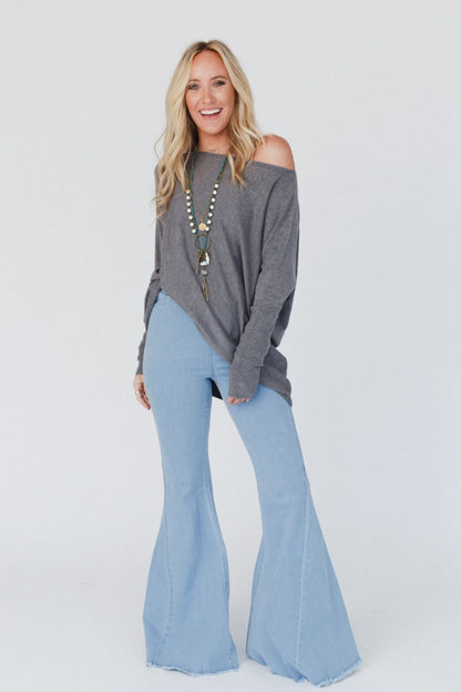 The Signature Flare - Light Denim
